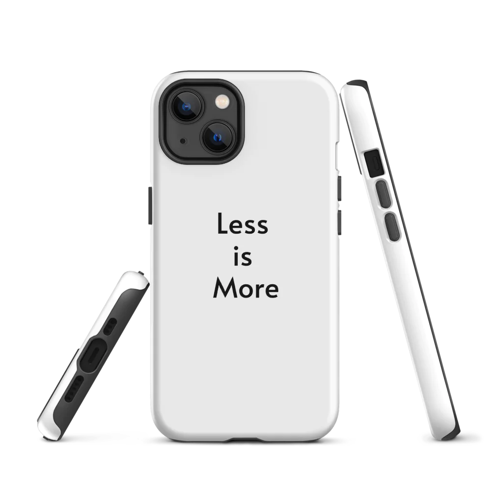 DeepDrip “Less is More” Tough Case for iPhone®