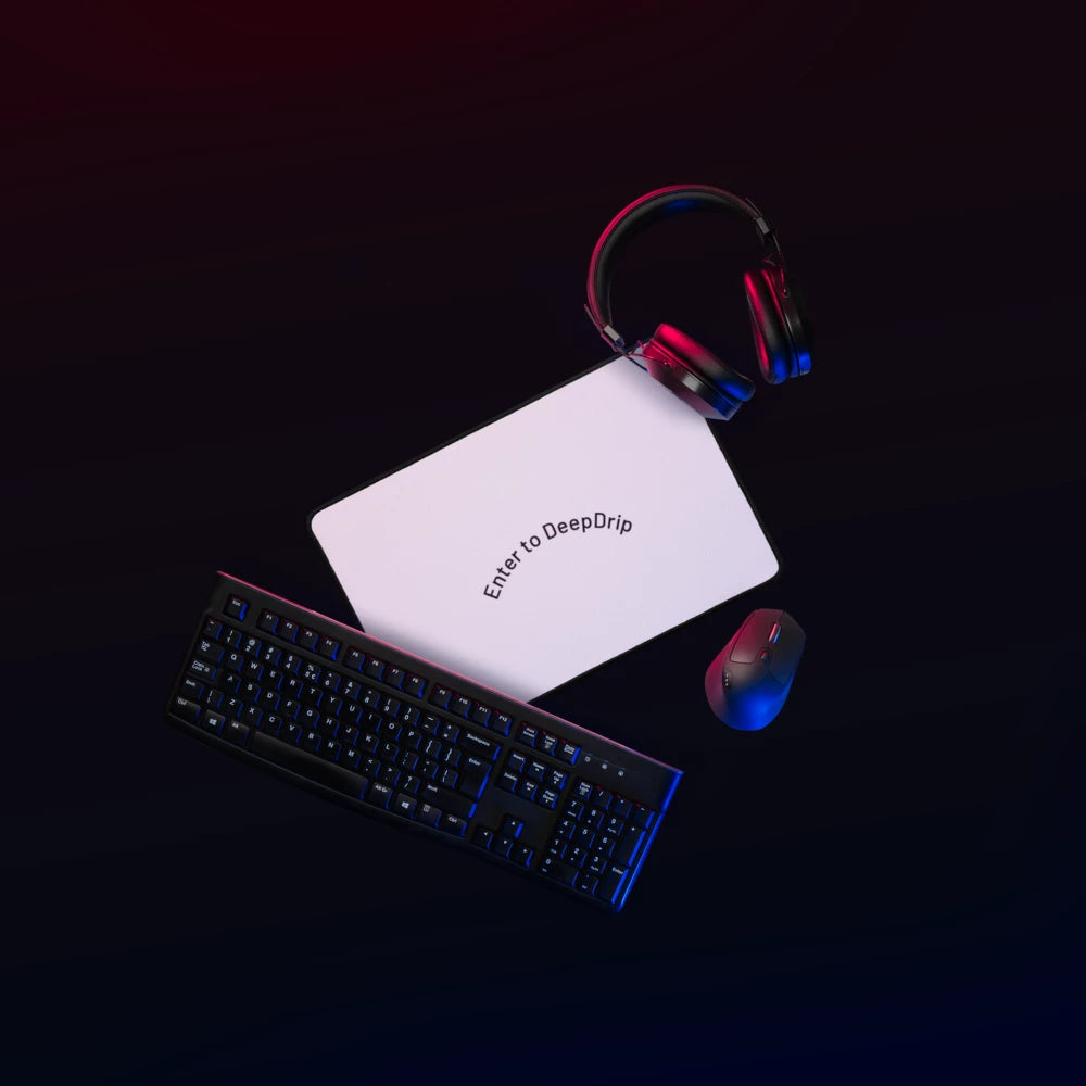 Enter to DeepDrip | Premium Desk Mat