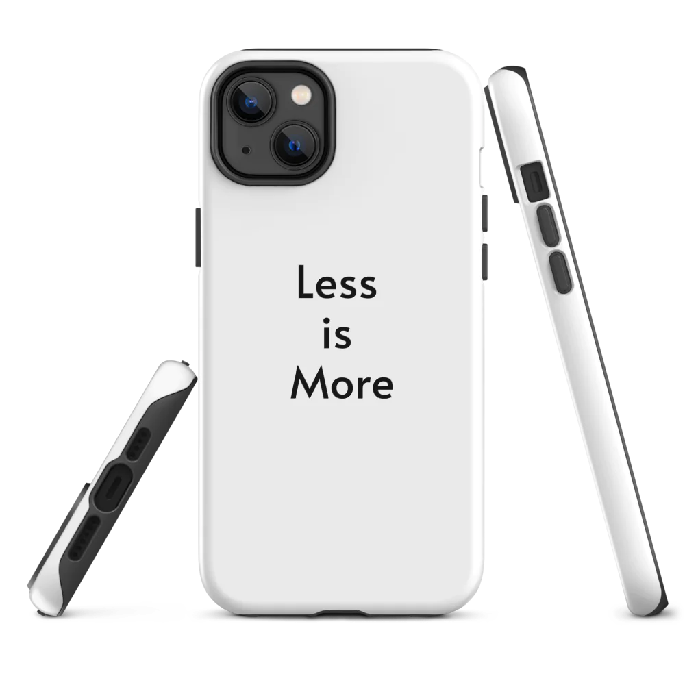 DeepDrip “Less is More” Tough Case for iPhone®