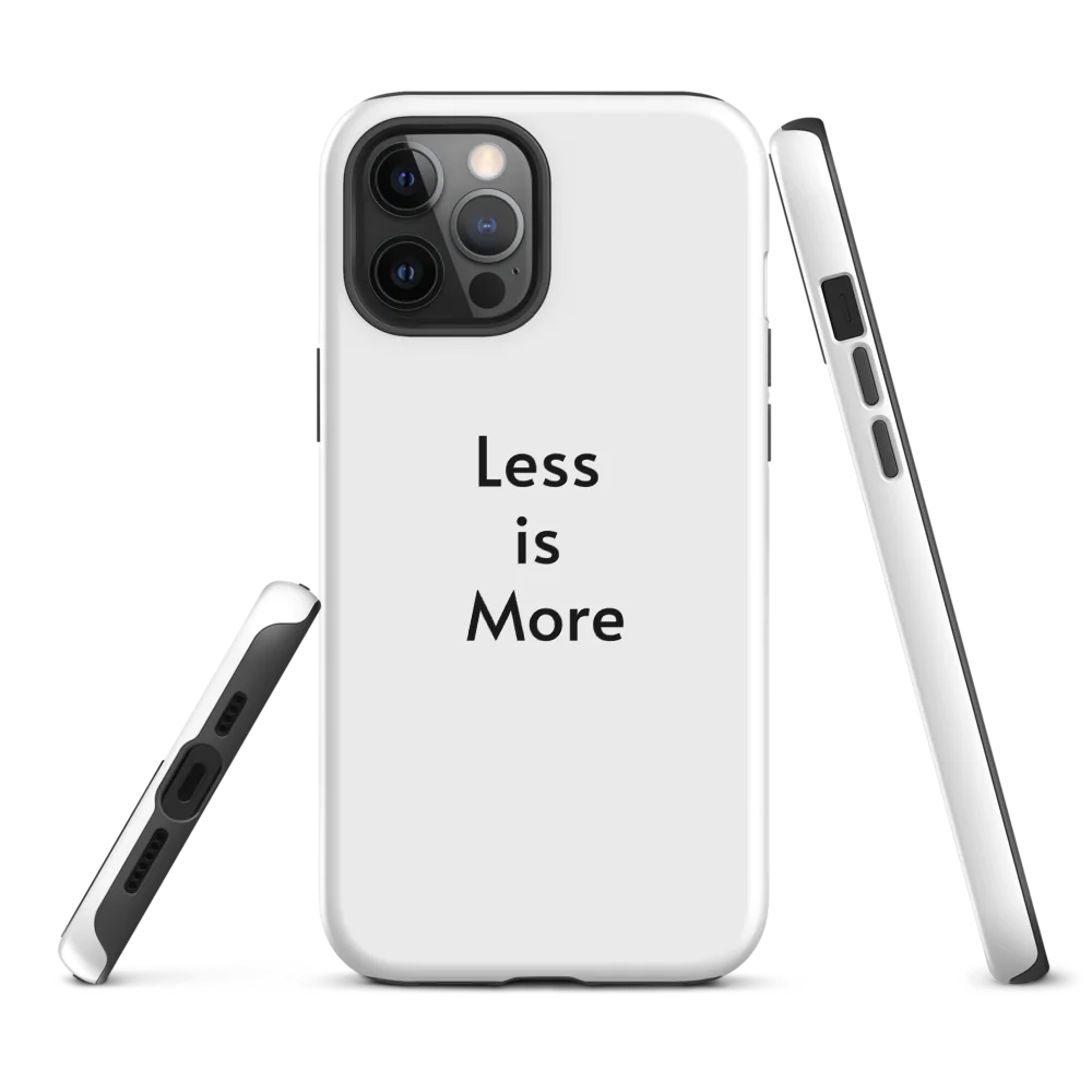 DeepDrip “Less is More” Tough Case for iPhone®