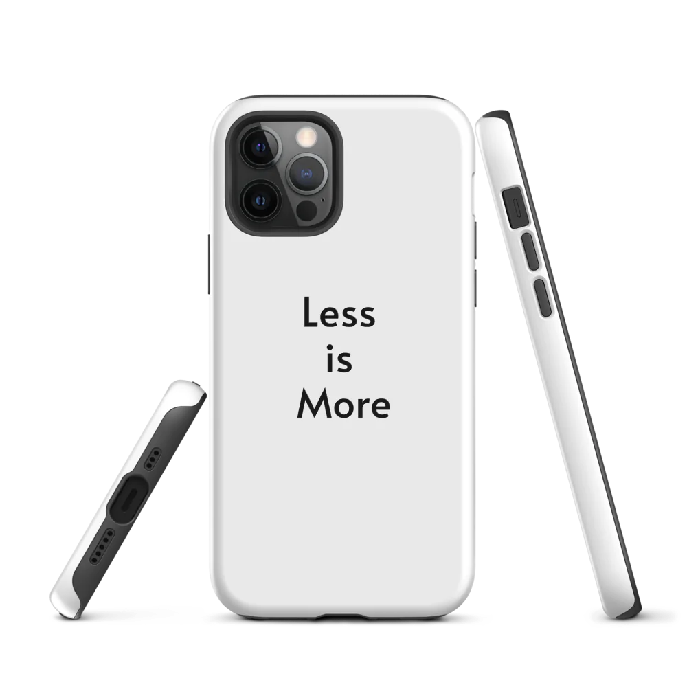 DeepDrip “Less is More” Tough Case for iPhone®