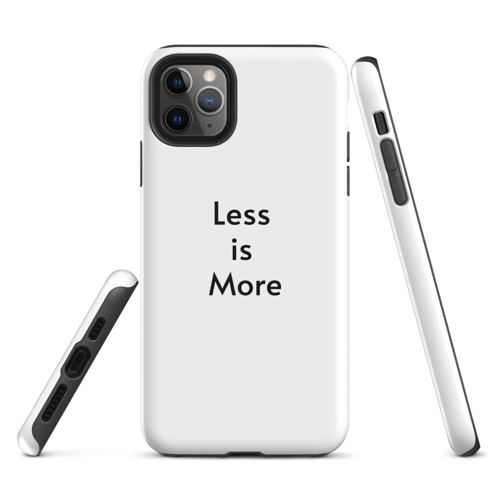 DeepDrip “Less is More” Tough Case for iPhone®