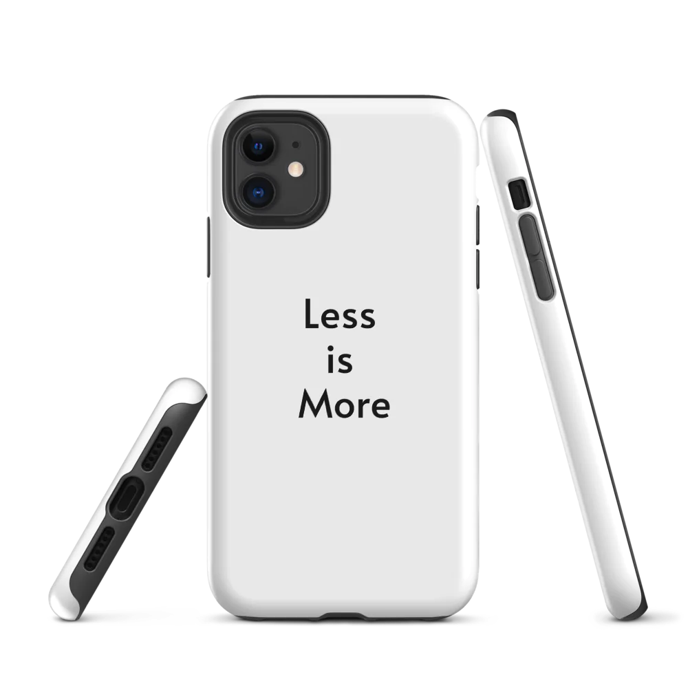 DeepDrip “Less is More” Tough Case for iPhone®