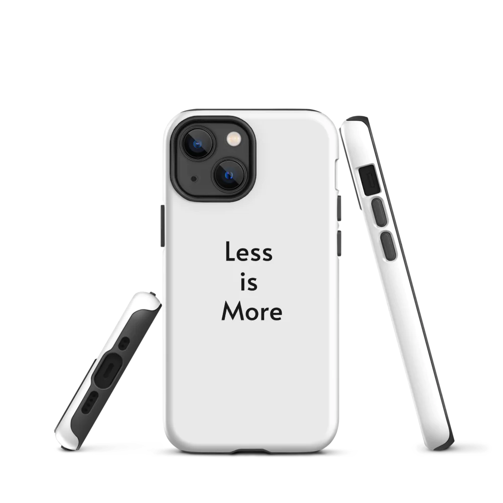 DeepDrip “Less is More” Tough Case for iPhone®