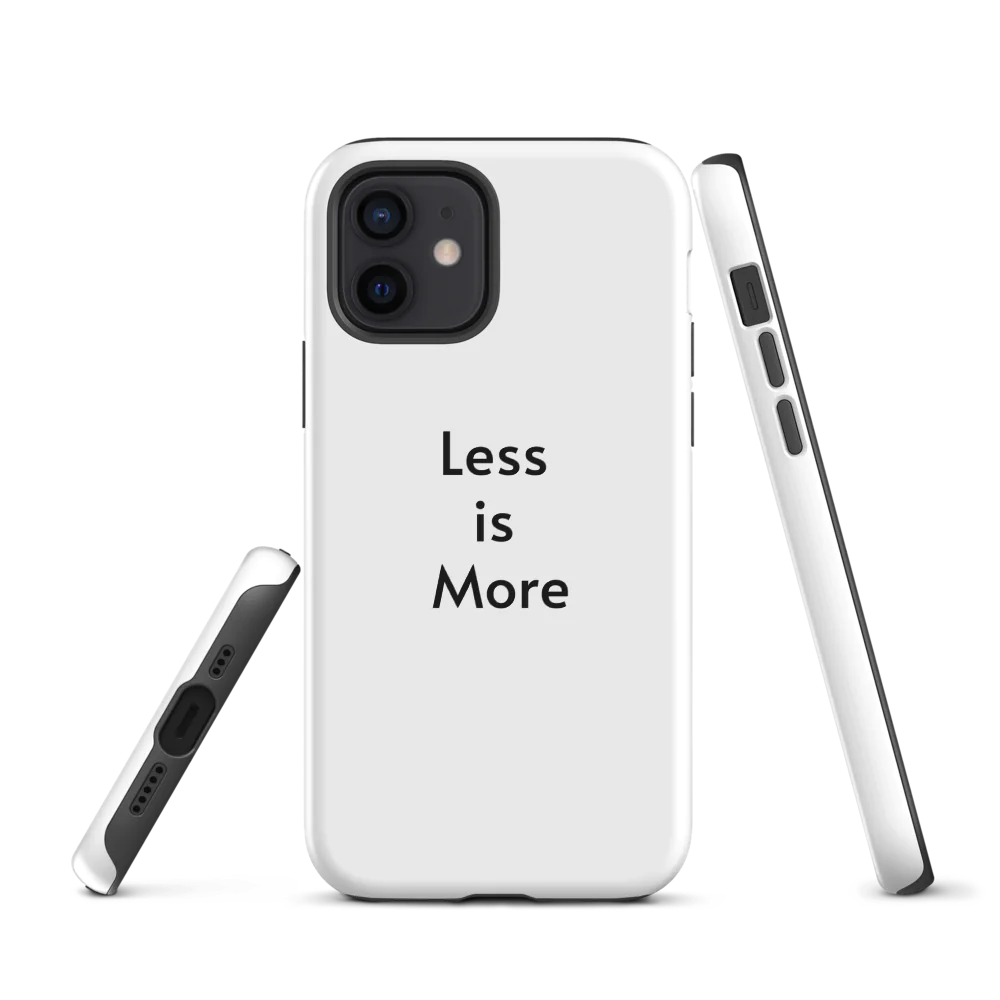 DeepDrip “Less is More” Tough Case for iPhone®