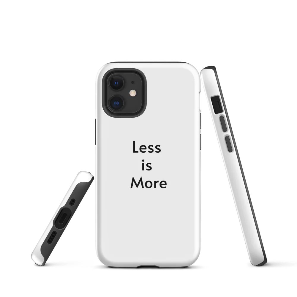 DeepDrip “Less is More” Tough Case for iPhone®