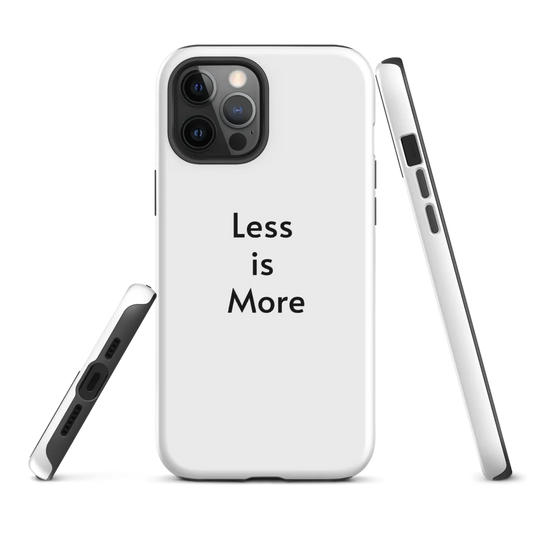DeepDrip “Less is More” Tough Case for iPhone®