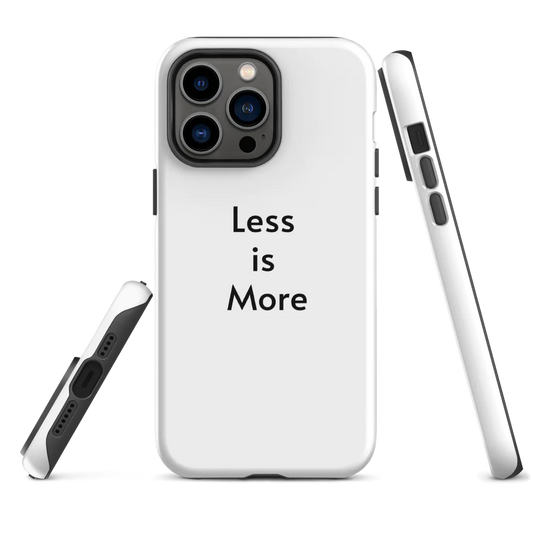 DeepDrip “Less is More” Tough Case for iPhone®